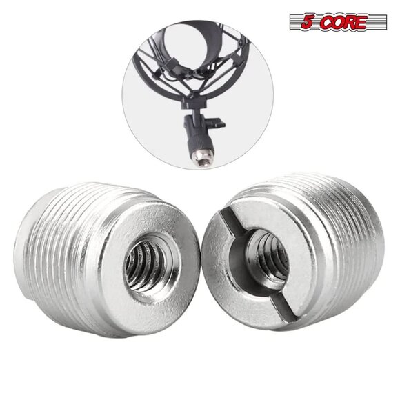5 Core Mic Stand Adapter 12Pcs 3/8 Female to 5/8 Male Screw Thread Connector - Picture 7 of 7